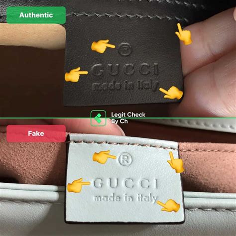 gucci counterfeit spotting